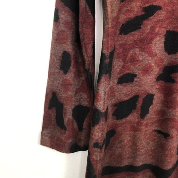 Nally & Millie Fall Muted Color Warm Sheath Sweater Dress - Picture 9 of 10